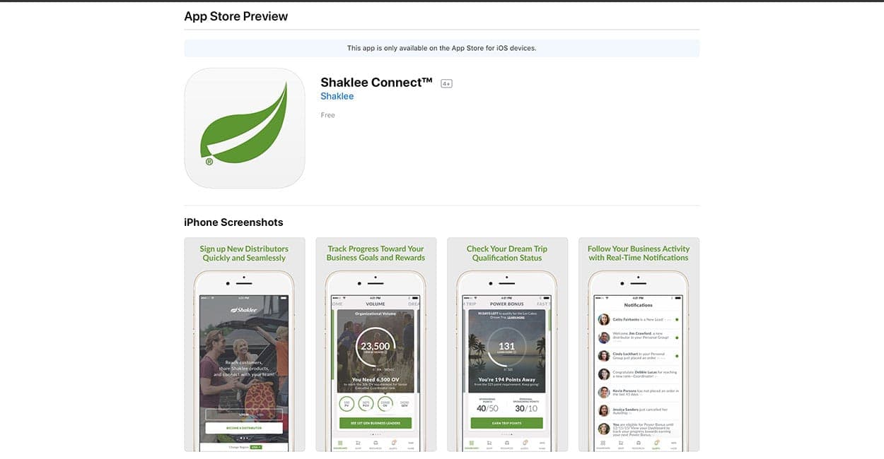 Shaklee Connect